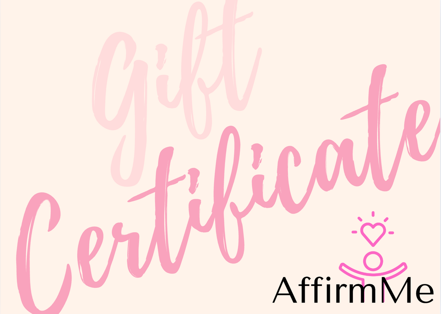 AffirmMe Gift Cards